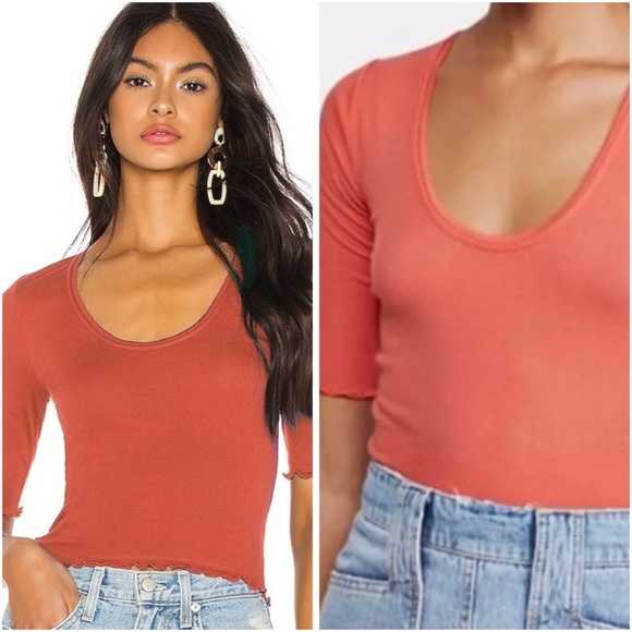 Intimately FP Ribbed Scooped Neck Slightly Cropped Top - Picture 2 of 12